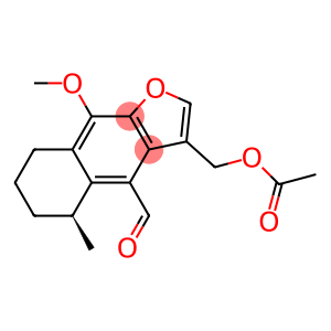 (S)-4-Formyl-5,6,7,8-tetrahydro-9-methoxy-5-methylnaphtho[2,3-b]furan-3-methanol acetate