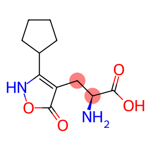 (S)-3-[(3-Cyclopentyl-2,5-dihydro-5-oxoisoxazol)-4-yl]-2-aminopropanoic acid