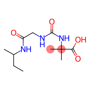 2-[({[2-(sec-butylamino)-2-oxoethyl]amino}carbonyl)amino]-2-methylpropanoic acid