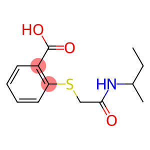 2-{[2-(sec-butylamino)-2-oxoethyl]thio}benzoic acid