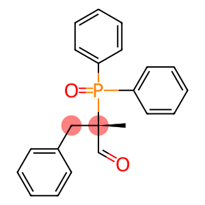 (S)-2-(Diphenylphosphinyl)-2-methyl-3-phenylpropanal