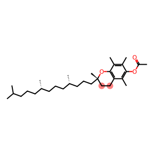 (2S)-3,4-Dihydro-2,5,7,8-tetramethyl-2-[(4S,8S)-4,8,12-trimethyltridecyl]-2H-1-benzopyran-6-ol acetate