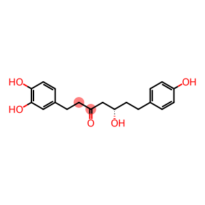 (S)-1-(3,4-Dihydroxyphenyl)-7-(4-hydroxyphenyl)-5-hydroxyheptan-3-one