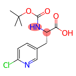 (S)-N-ALPHA-T-BUTYLOXYCARBONYL-3-(2-CHLORO-PYRIDINE-5-YL)-ALANINE