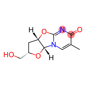 (2S,3aS,9aR)-2-(Hydroxymethyl)-7-methyl-2,3,3a,9a-tetrahydro-6H-furo[2',3':4,5]oxazolo[3,2-a]pyrimidin-6-one