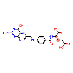 (2S)-2-[(4-{[(2-amino-4-hydroxy-6-pteridinyl)methyl]amino}benzoyl)amino]pentanedioic acid