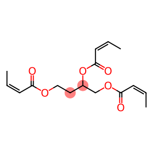 Trisisocrotonic acid 1,2,4-butanetriyl ester