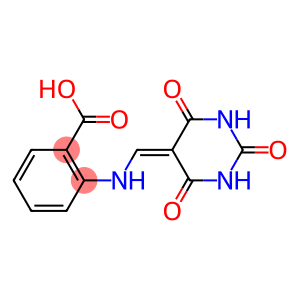 2-{[(2,4,6-trioxotetrahydro-5(2H)-pyrimidinylidene)methyl]amino}benzoic acid