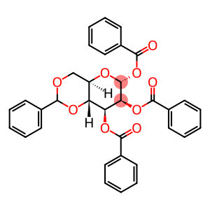 1,2,3-Tri-O-benzoyl-4,6-O-benzylidene-a-D-mannopyranose