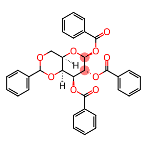 1,2,3-Tri-O-benzoyl-4,6-O-benzylidene-b-D-galactopyranose