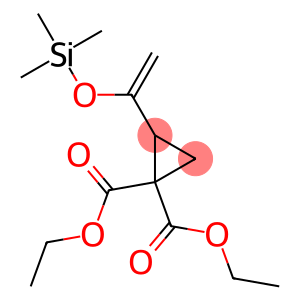 2-[1-(Trimethylsiloxy)vinyl]cyclopropane-1,1-dicarboxylic acid diethyl ester