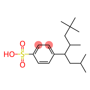 4-[2,4,4-Trimethyl-1-(2-methylpropyl)pentyl]benzenesulfonic acid
