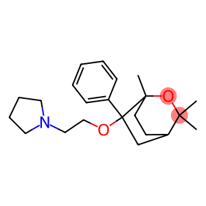 1,3,3-Trimethyl-6-phenyl-6-[2-(pyrrolidin-1-yl)ethoxy]-2-oxabicyclo[2.2.2]octane