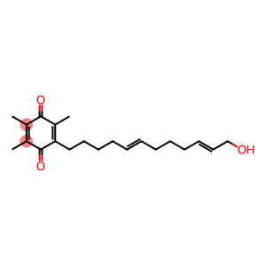 2,3,5-Trimethyl-6-(12-hydroxy-5,10-dodecadien-1-yl)-1,4-benzoquinone