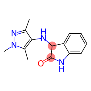 3-[(1,3,5-trimethyl-1H-pyrazol-4-yl)amino]-2,3-dihydro-1H-indol-2-one