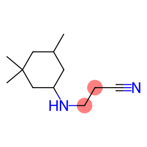 3-[(3,3,5-trimethylcyclohexyl)amino]propanenitrile