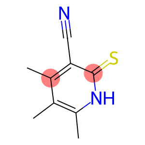 4,5,6-trimethyl-2-thioxo-1,2-dihydro-3-pyridinecarbonitrile