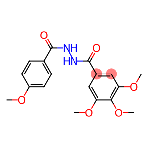 3,4,5-trimethoxy-N'-(4-methoxybenzoyl)benzohydrazide