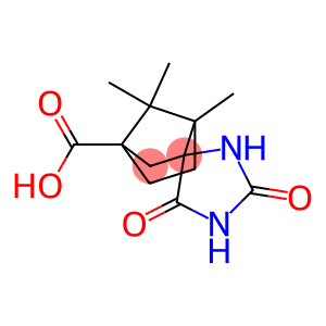 1,7,7-TRIMETHYL-2',5'-DIOXO-4H-SPIRO[BICYCLO[2.2.1]HEPTANE-2,4'-IMIDAZOLIDINE]-4-CARBOXYLIC ACID