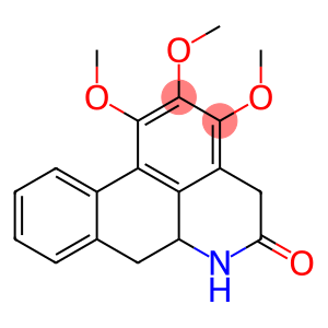 1,2,3-trimethoxy-5-oxonoraporphine