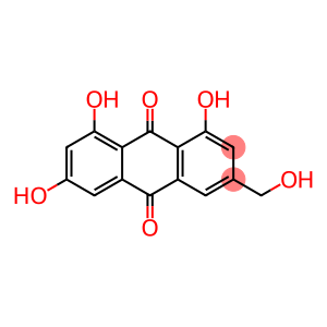 1,6,8-trihydroxy-3-(hydroxymethyl)anthracene-9,10-dione