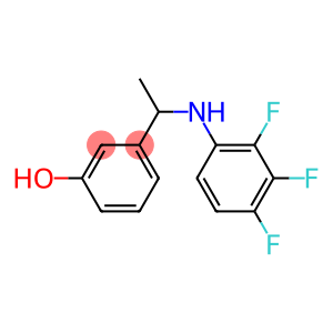 3-{1-[(2,3,4-trifluorophenyl)amino]ethyl}phenol