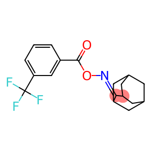 2-({[3-(trifluoromethyl)benzoyl]oxy}imino)adamantane