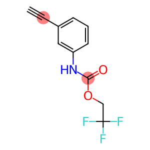 2,2,2-trifluoroethyl 3-ethynylphenylcarbamate