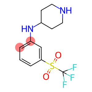 4-3-(Trifluoromethylsulphonyl)anilinopiperidine
