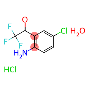 2-(TRIFLUOROACETYL)-4-CHLOROANILINE, HYDROCHLORIDE HYDRATE