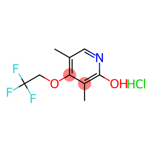 4-(2,2,2-Trifluoro Ethoxy)3,Methyl-2 Hydroxy Methyl Pyridine Hydrochloride