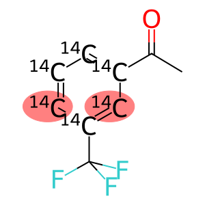 3'-TRIFLUOROMETHYL ACETOPHENONE [RING-14C(U)]