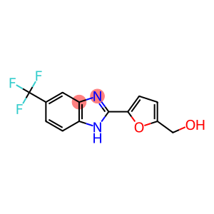 5-(Trifluoromethyl)-2-[5-(hydroxymethyl)furan-2-yl]-1H-benzimidazole