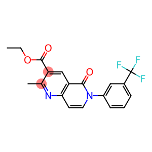 6-(3-(Trifluoromethyl)phenyl)-2-methyl-5-oxo-5,6-dihydro-1,6-naphthyridine-3-carboxylic acid ethyl ester
