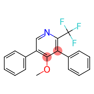 2-Trifluoromethyl-4-methoxy-3,5-diphenylpyridine