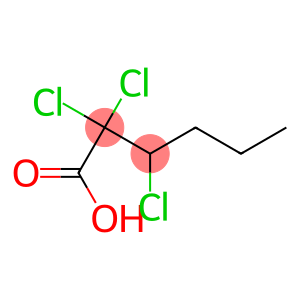 2,2,3-Trichlorohexanoic acid