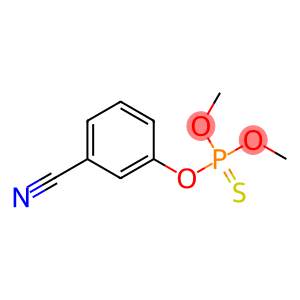 Thiophosphoric acid O,O-dimethyl O-[m-cyanophenyl] ester