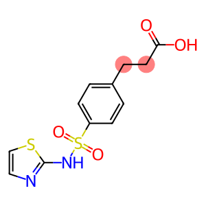 3-[4-(1,3-thiazol-2-ylsulfamoyl)phenyl]propanoic acid