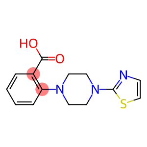 2-[4-(1,3-thiazol-2-yl)piperazin-1-yl]benzoic acid