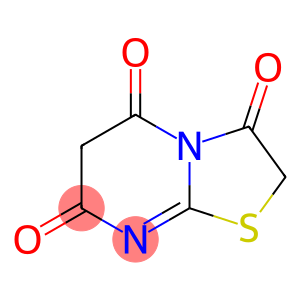 thiazolo-(3,2-a)pyrimidine-3,5,7(2H)trione