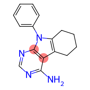 5,6,7,8-Tetrahydro-4-amino-9-phenyl-9H-pyrimido[4,5-b]indole