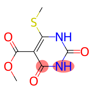 1,2,3,4-Tetrahydro-2,4-dioxo-6-(methylthio)pyrimidine-5-carboxylic acid methyl ester