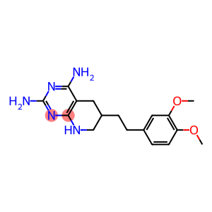 5,6,7,8-Tetrahydro-6-[2-(3,4-dimethoxyphenyl)ethyl]pyrido[2,3-d]pyrimidine-2,4-diamine