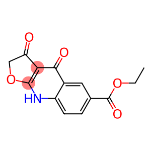 2,3,4,9-Tetrahydro-3,4-dioxofuro[2,3-b]quinoline-6-carboxylic acid ethyl ester