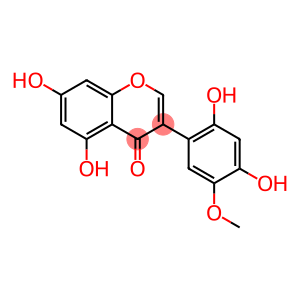 2',4',5,7-Tetrahydroxy-5'-methoxyisoflavone