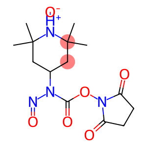 2,2,6,6-Tetramethyl-4-[[(2,5-dioxo-1-pyrrolidinyl)oxycarbonyl]nitrosoamino]piperidine 1-oxide