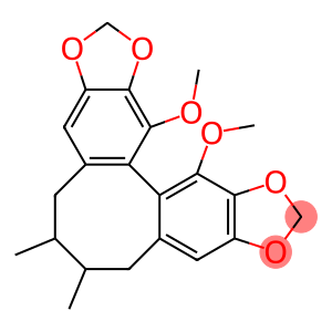 5,6,7,8-Tetrahydro-1,13-dimethoxy-2,3-methylenedioxy-6,7-dimethylbenzo[3,4]cycloocta[1,2-f][1,3]benzodioxole