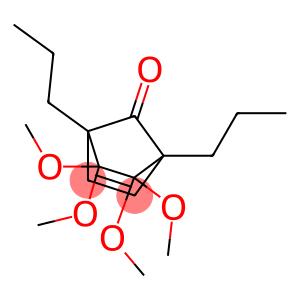 5,5,6,6-Tetramethoxy-1,4-dipropylbicyclo[2.2.1]hept-2-en-7-one