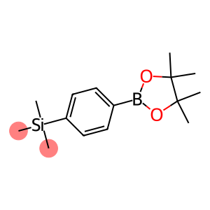 [4'-(4,4,5,5-Tetramethyl-1,3,2-dioxaborolan-2-yl)phenyl]trimethylsilane