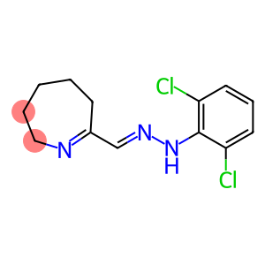 3,4,5,6-tetrahydro-2H-azepine-7-carbaldehyde (2,6-dichlorophenyl)hydrazone